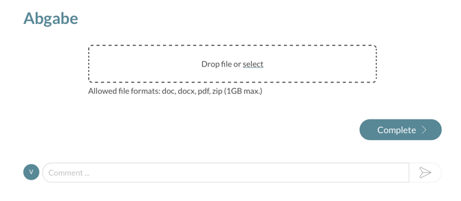 Drop file