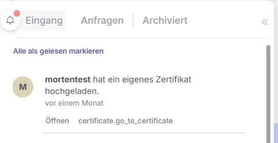 Nachricht