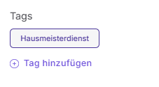 Tag gesetzt