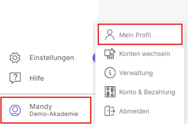 Mein Profil