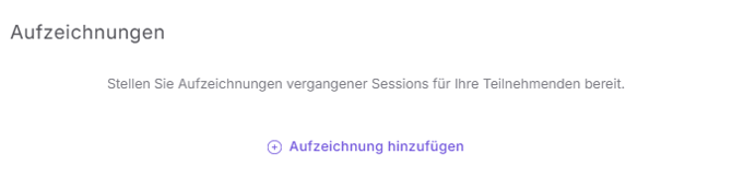 Aufzeichnungen
