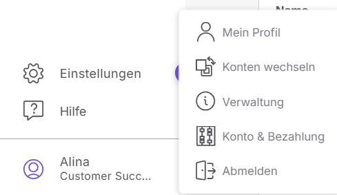 Mein Profil