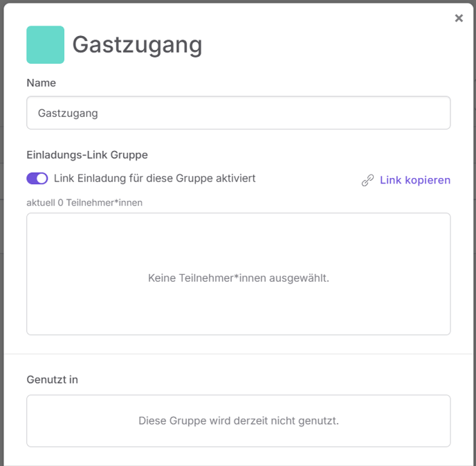 Gastzugang