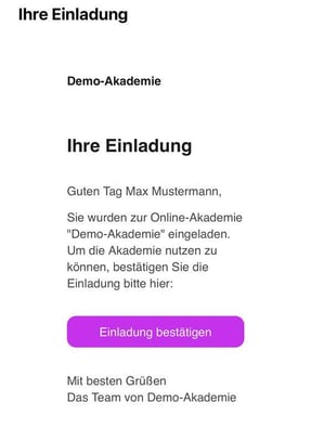 Einladung
